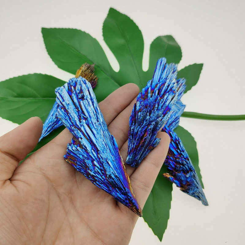 Kyanite VUG Titanium Quartz Mineral Crystal Cluster Gemstones Reiki