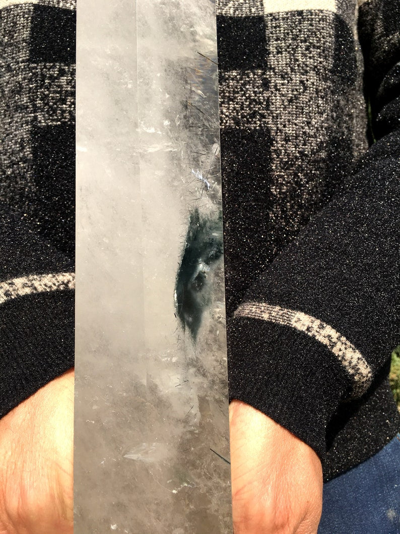 Natural Rainbow Clear Crystal Quartz Point/White Crystal Tower,Crystal Tower,Meditation Stone