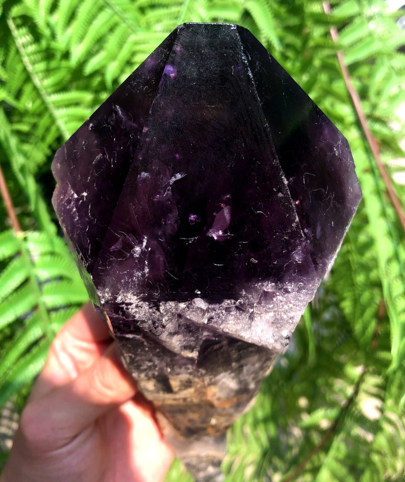 High Quality Natural Amethyst Polished Point/Amethyst Scepter,Special Gift/Energy stone
