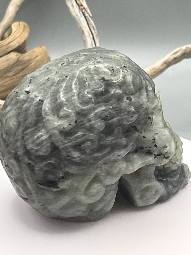 Labradorite Skull