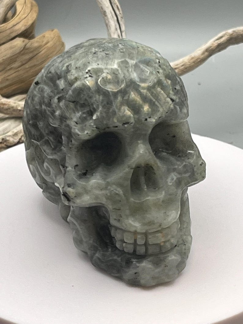 Labradorite Skull