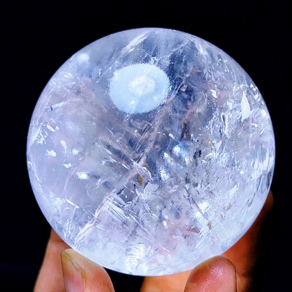 541G Natural Quartz crystal Sphere Ball Crystal Stone Healing