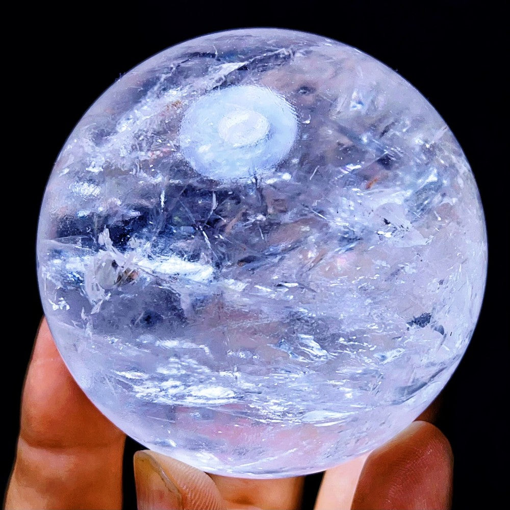 541G Natural Quartz crystal Sphere Ball Crystal Stone Healing