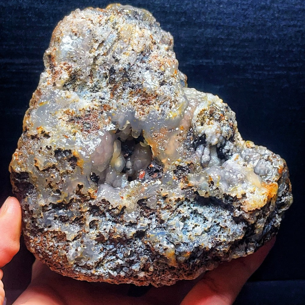 1679G Natural China's Gobi Desert Gobi Agate Eyes Agate Crystal Healing