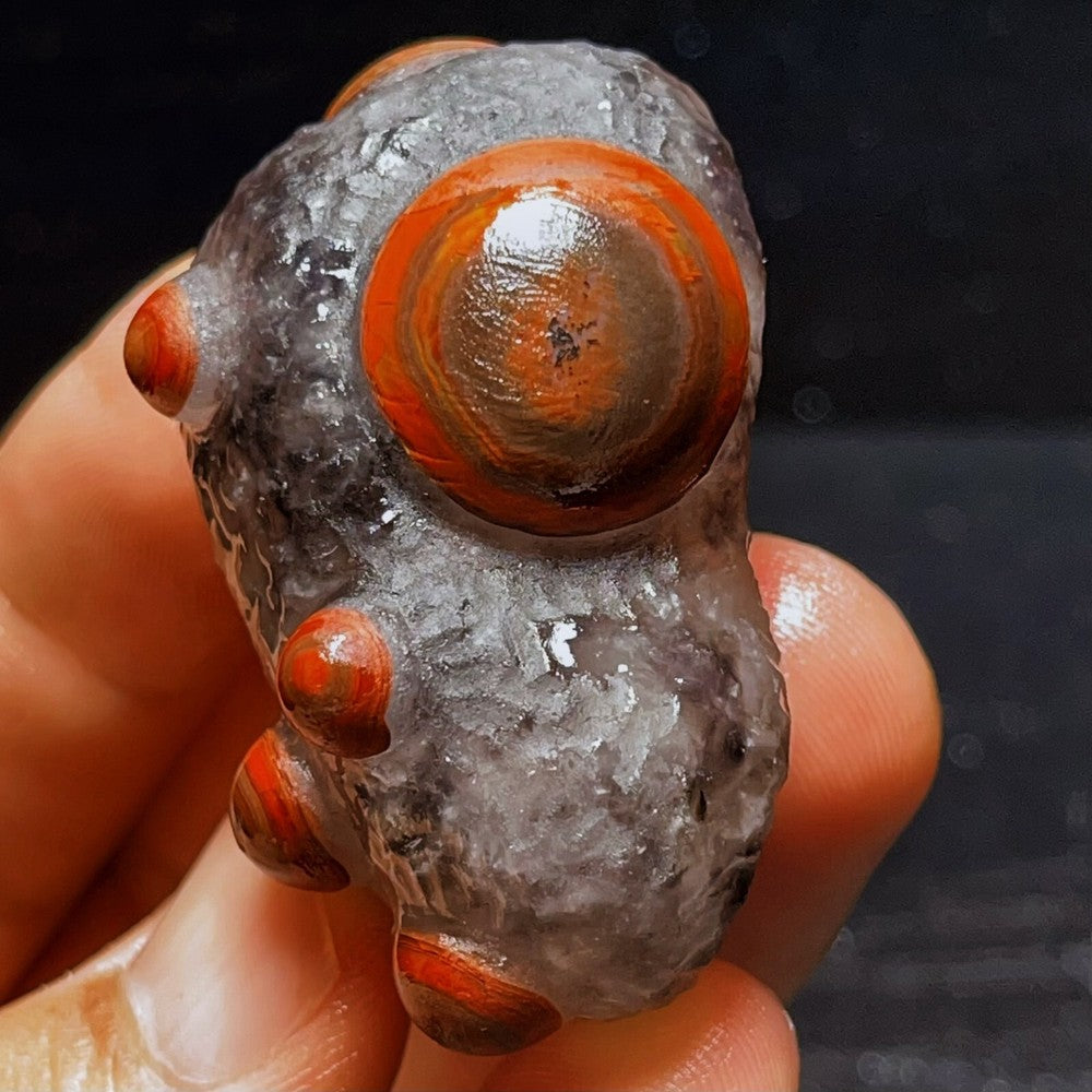 Natural Gobi Agate Eyes Agate Crystal Stone Madagascar