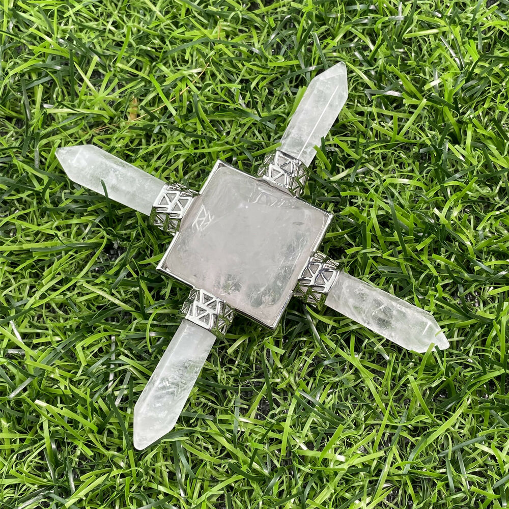 Pyramide de cristal de quartz naturel clair, générateur d'énergie, point de guérison Reiki, 1 pièce