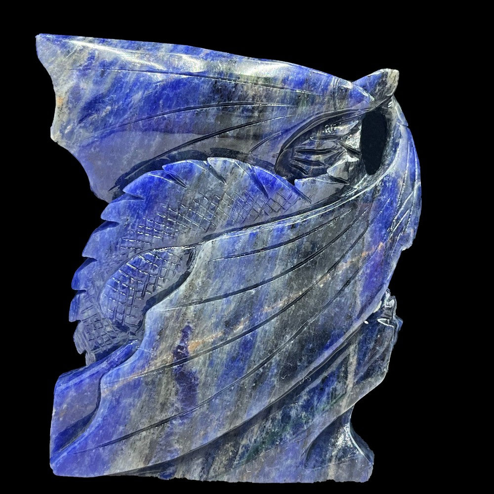 Hand-Carved Crystal Quartz Dragon Sculpture-Healing Energy & Spiritual Gift