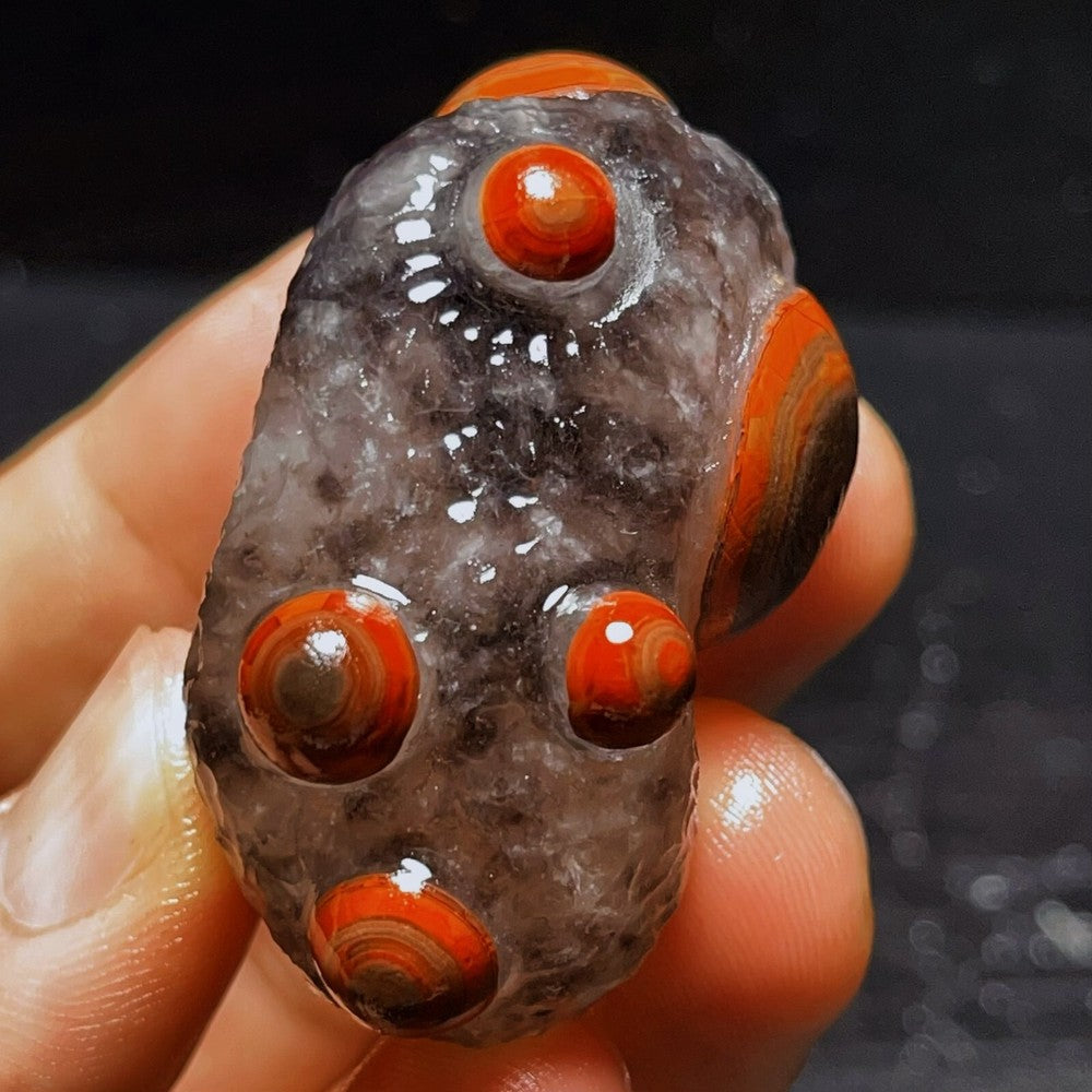 Natural Gobi Agate Eyes Agate Crystal Stone Madagascar