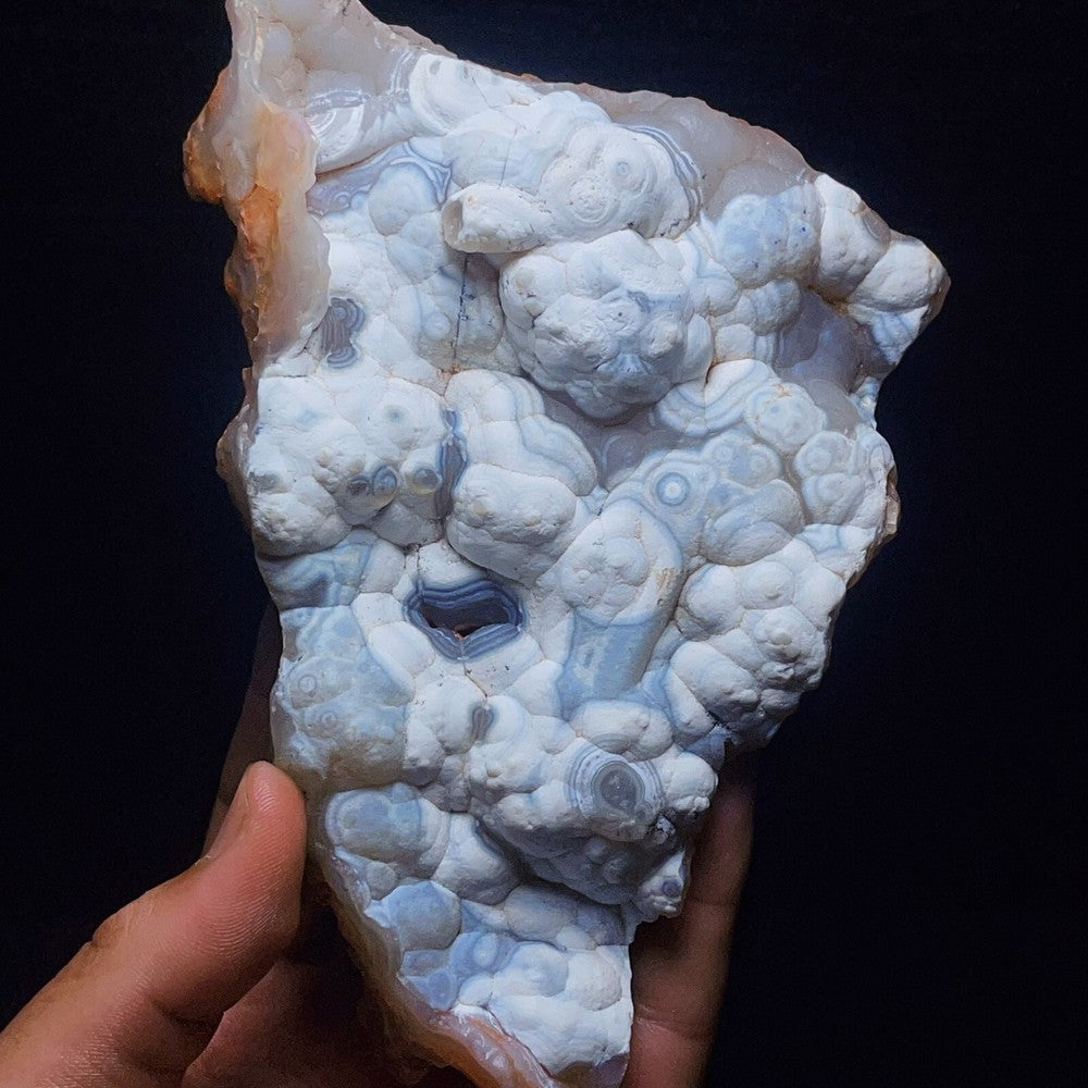 766G Natural China's Gobi Desert Gobi Agate Eyes Agate Crystal Healing