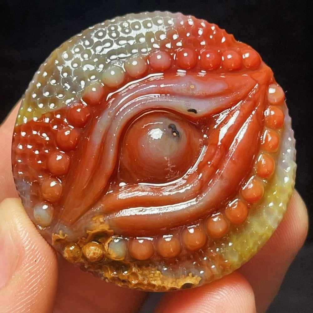 Natural Gobi Agate Eyes Agate Crystal Stone Madagascar