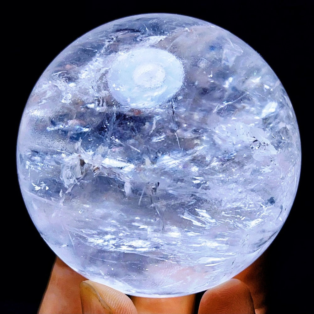541G Natural Quartz crystal Sphere Ball Crystal Stone Healing