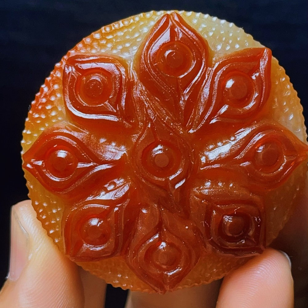 88G Natural Gobi Agate Eyes Agate Crystal Stone Madagascar