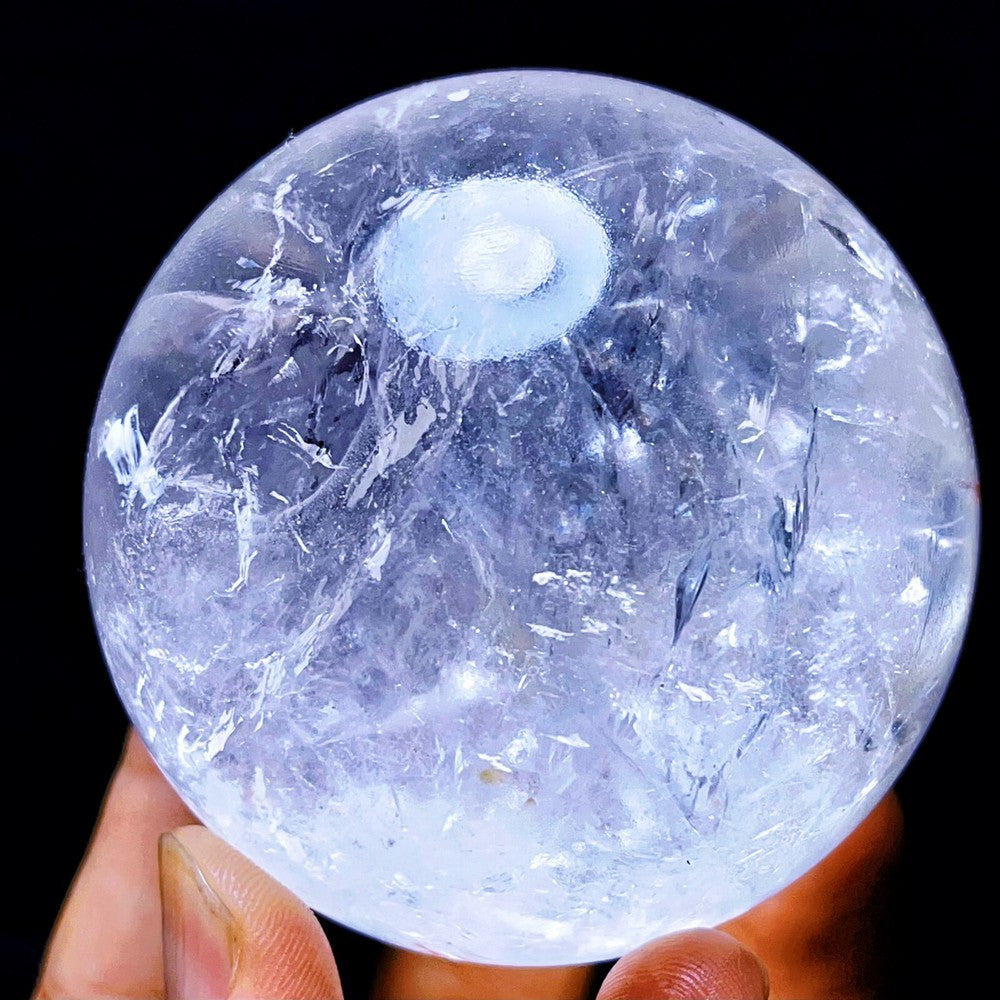 541G Natural Quartz crystal Sphere Ball Crystal Stone Healing