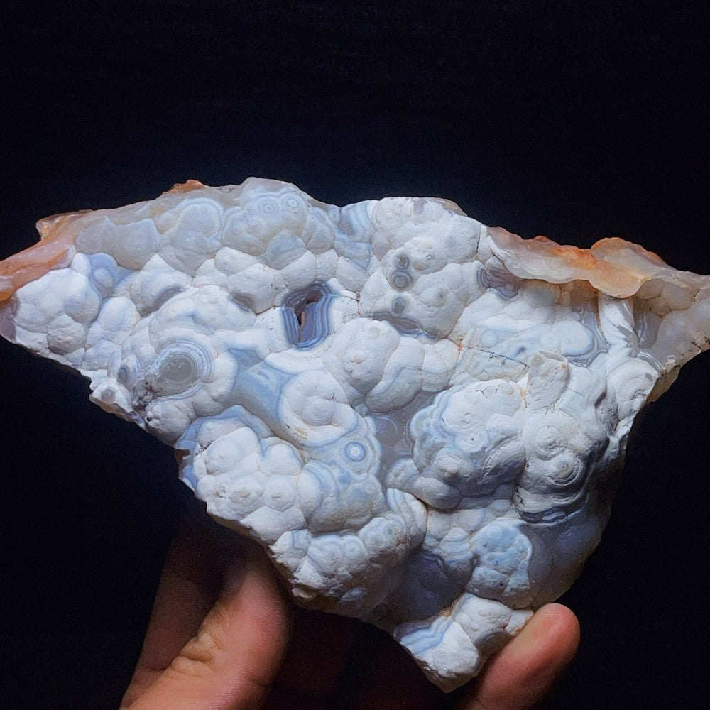 766G Natural China's Gobi Desert Gobi Agate Eyes Agate Crystal Healing