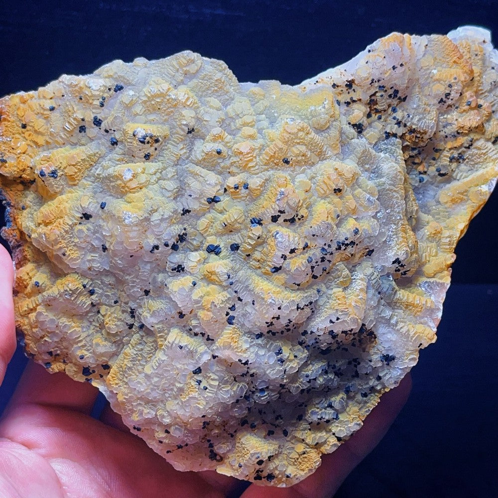 1574G Pierre de cristal minéral de calcite naturelle pour la guérison