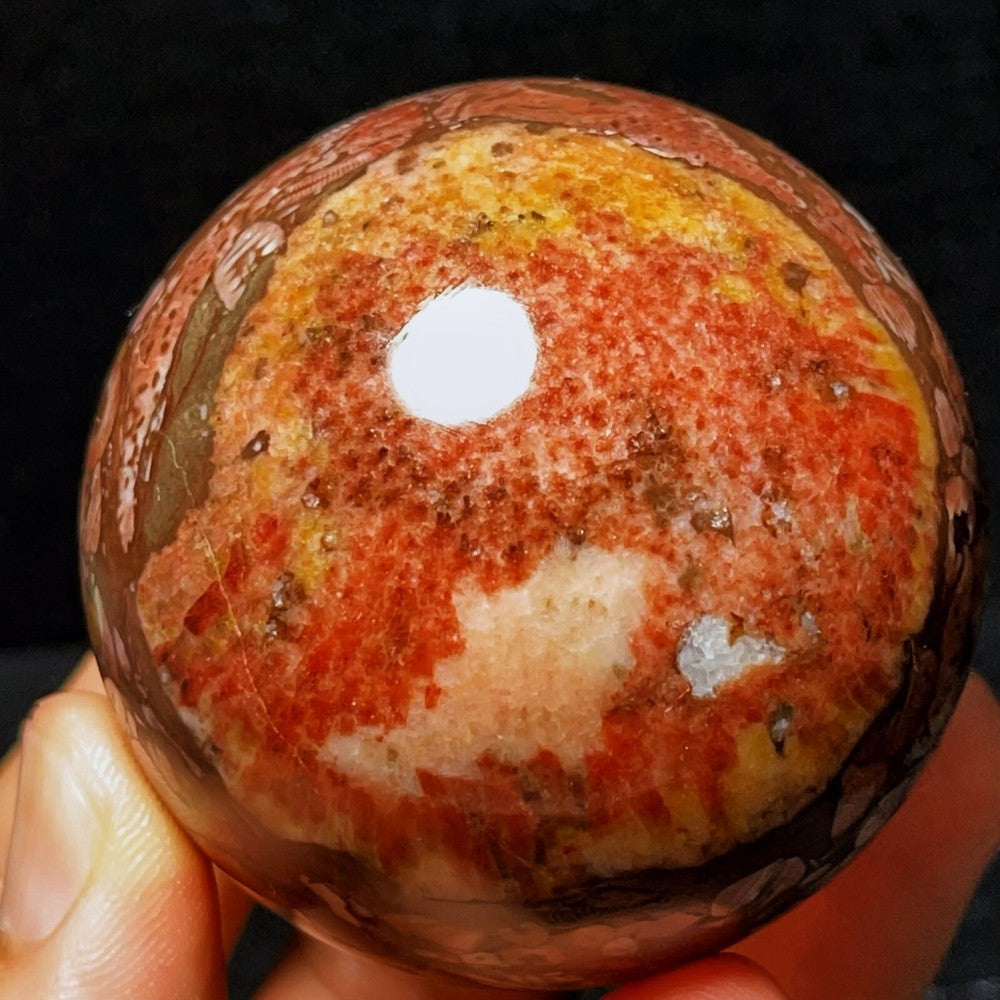 156G Natural Namibia Pietersite Gemstone Sphere/Ball Healing