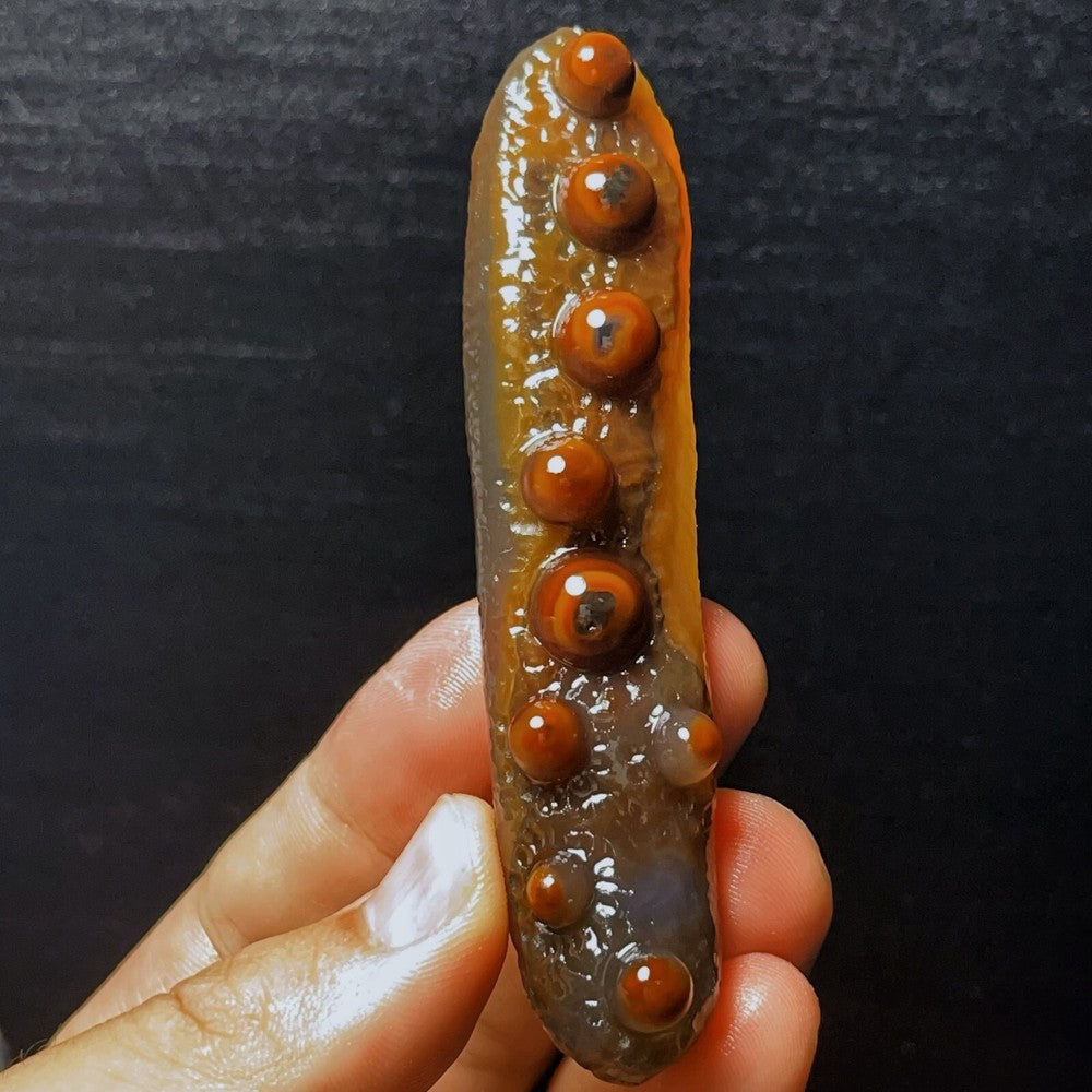 Natural Gobi Agate Eyes Agate Crystal Stone