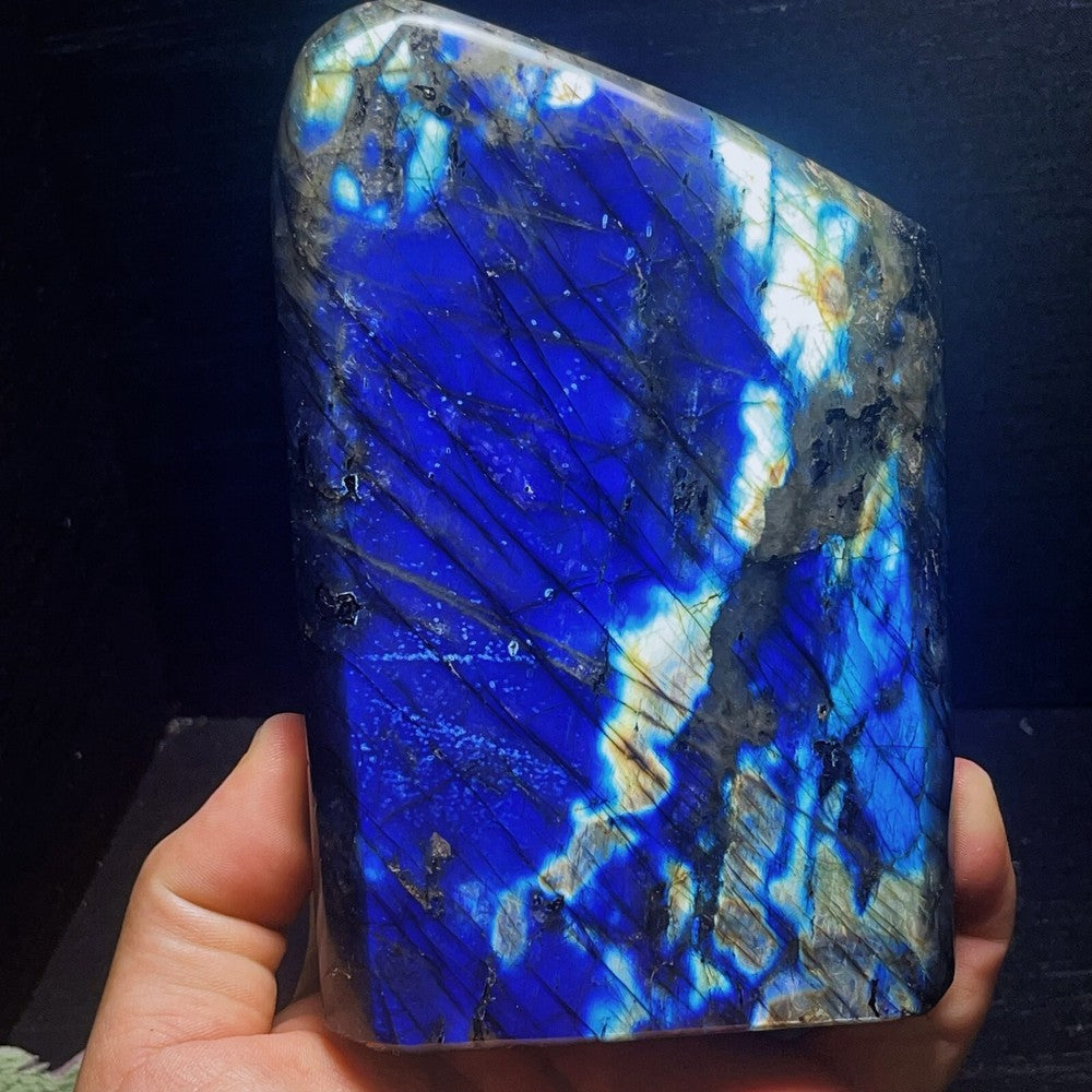 1664G Natural Polished labradorite Crystal Healing