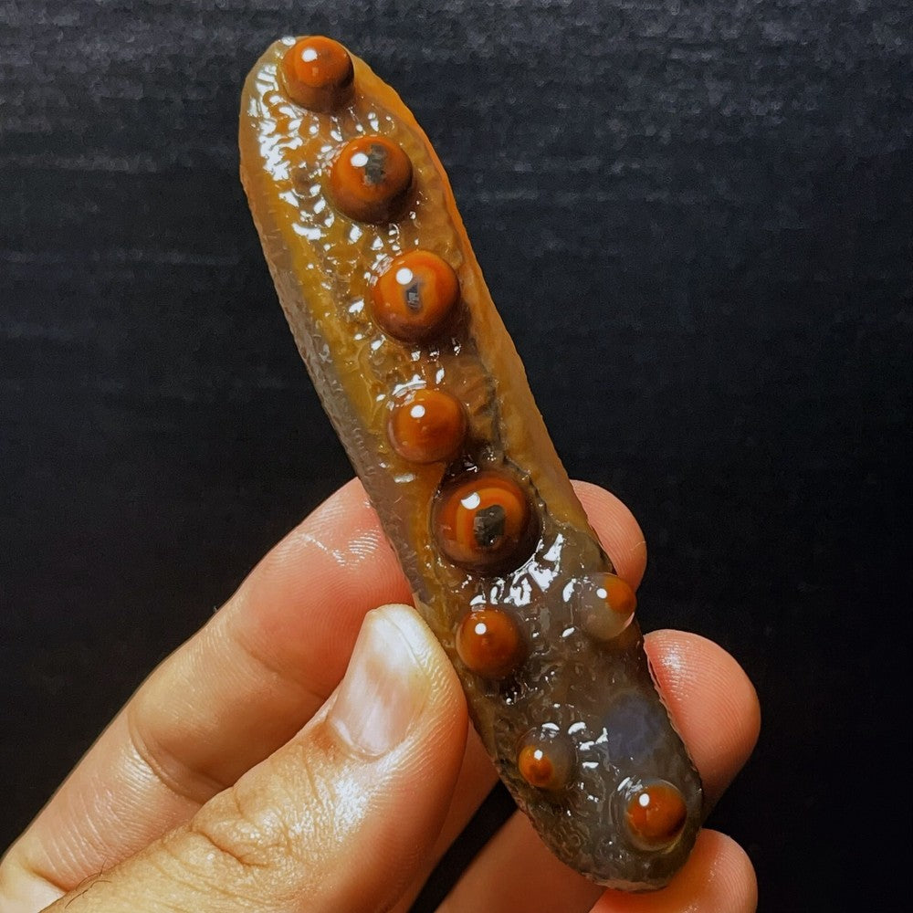 Natural Gobi Agate Eyes Agate Crystal Stone