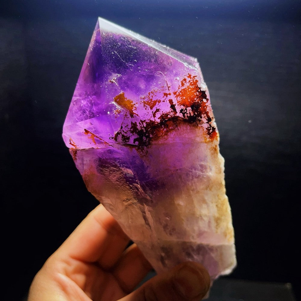 Natural Amethyst Tower Crystal Stone Healing