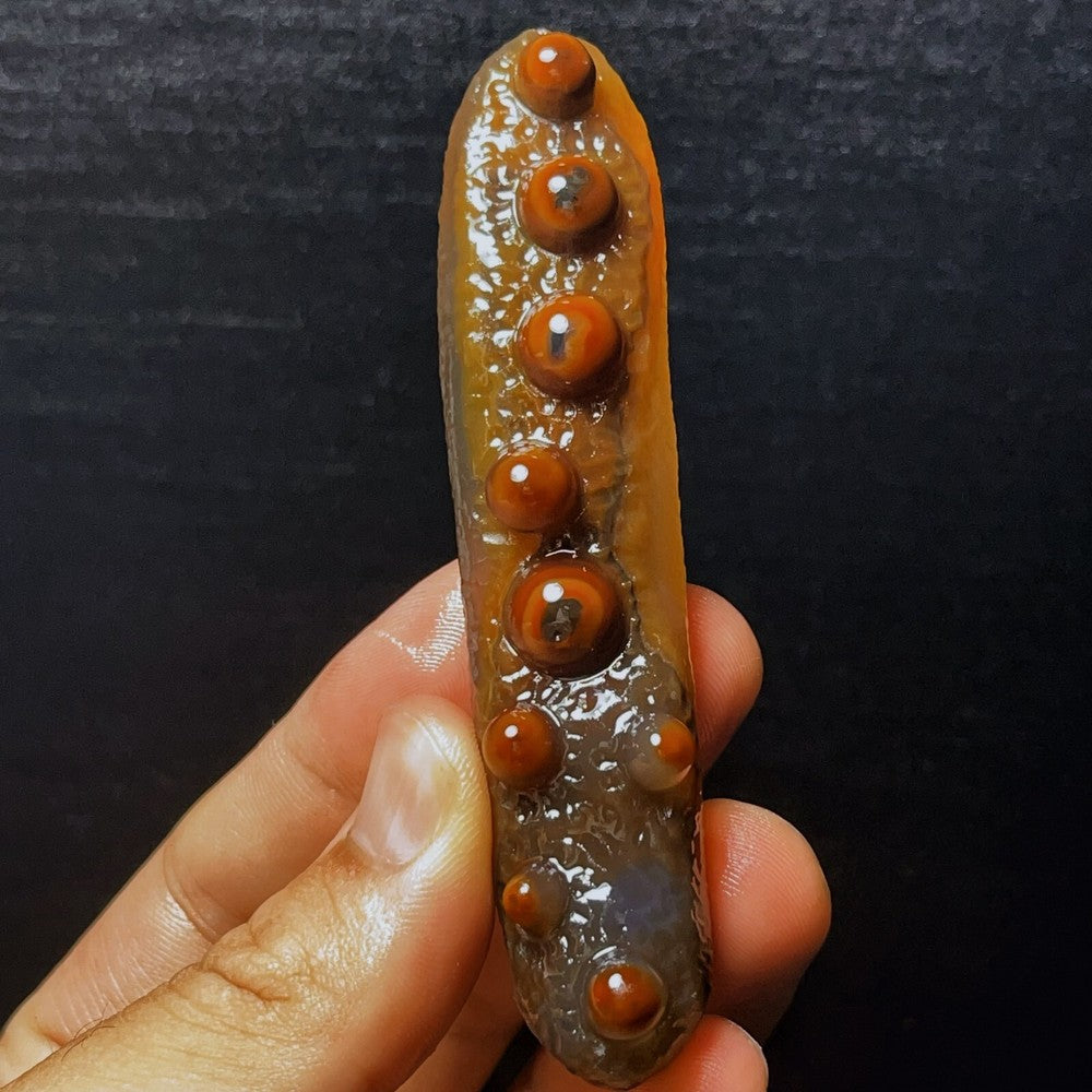 Natural Gobi Agate Eyes Agate Crystal Stone