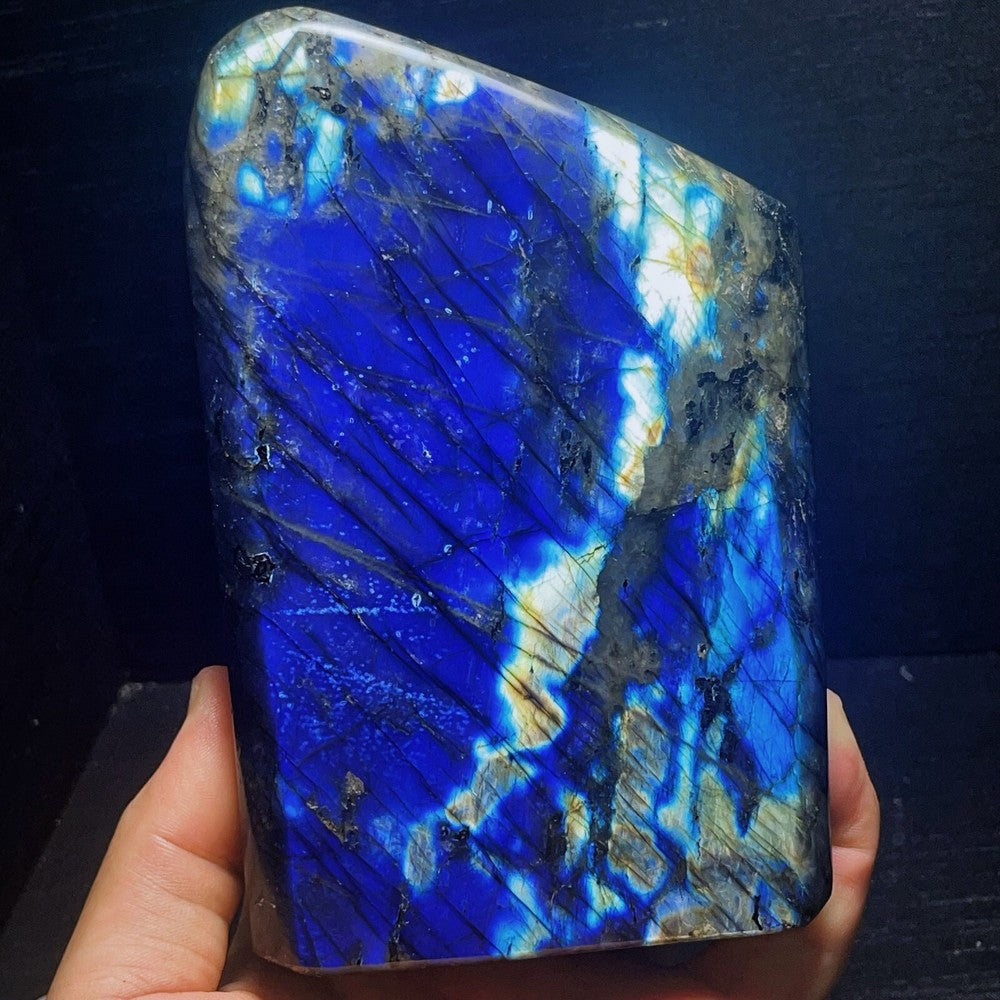 1664G Natural Polished labradorite Crystal Healing