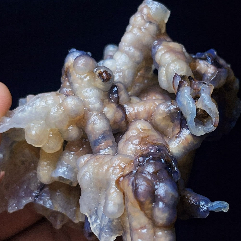 139G Natural China's Gobi Desert Agate Eyes Crystal Healing