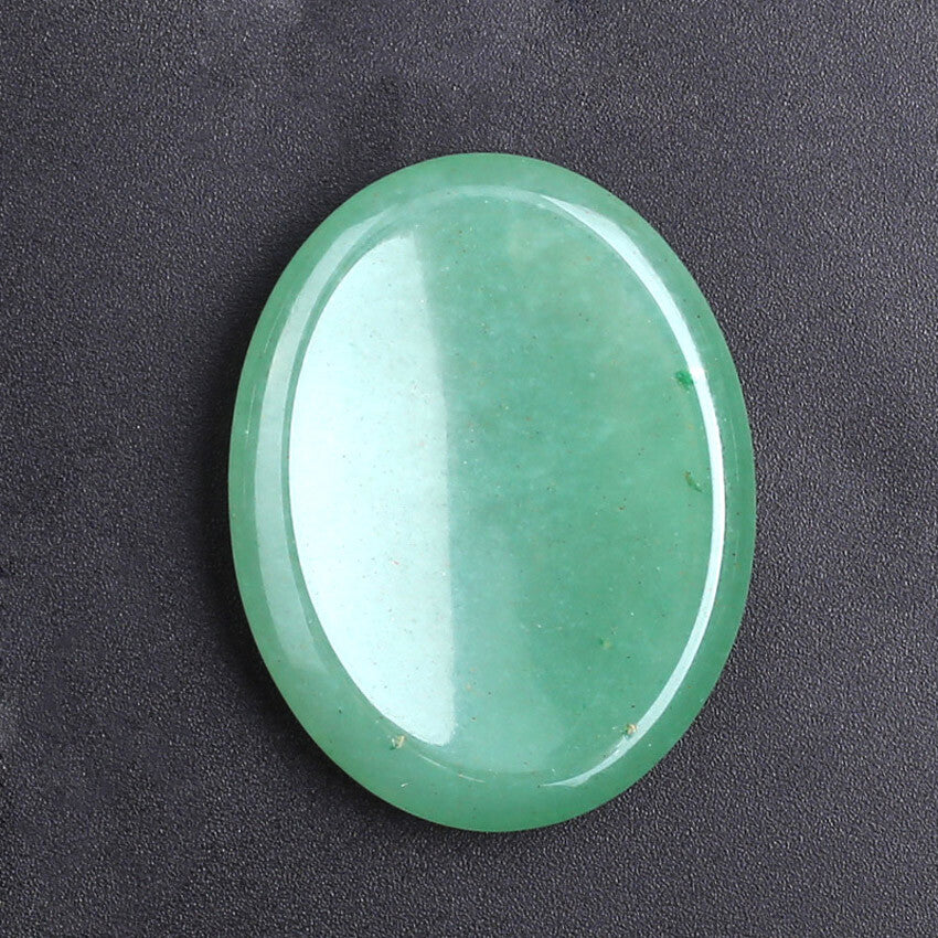 Crystals Worry Stones Flake Energy Thumb Massage Stone Energy Gemstone 35x45mm