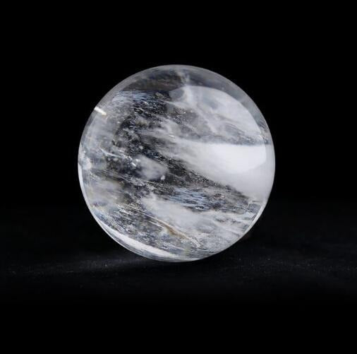 10KG High Quality Large white Melting Stone LAB Quartz Crystal Sphere