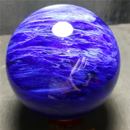 Smelt Blue SKY Crystal Quartz Sphere/Clear Smelt Quartz Polished Chunks/Special gift
