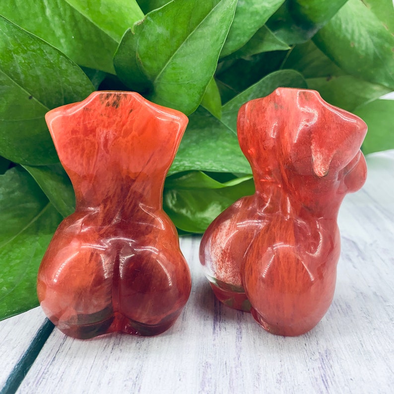 1pc 3“ Red Melting Stone Plumpy Goddess,Crystal Carving,Home Decoration,Crystal Collection,Crystal Healing