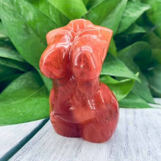 1pc 3“ Red Melting Stone Plumpy Goddess,Crystal Carving,Home Decoration,Crystal Collection,Crystal Healing