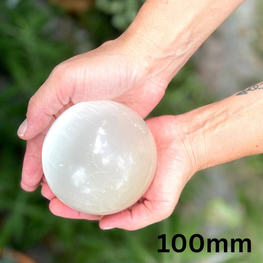 Large Selenite Sphere