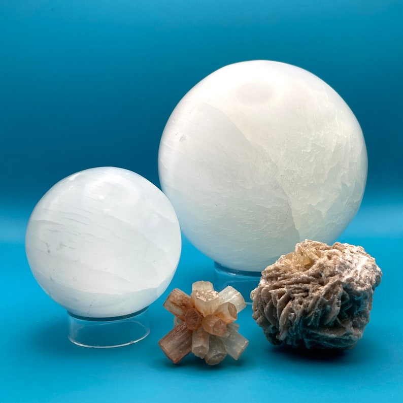 Large Selenite Sphere