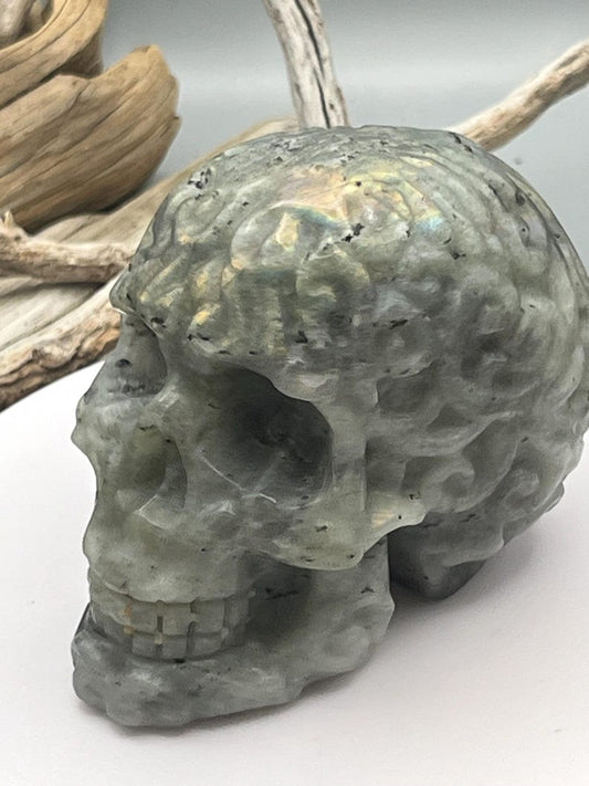 Labradorite Skull