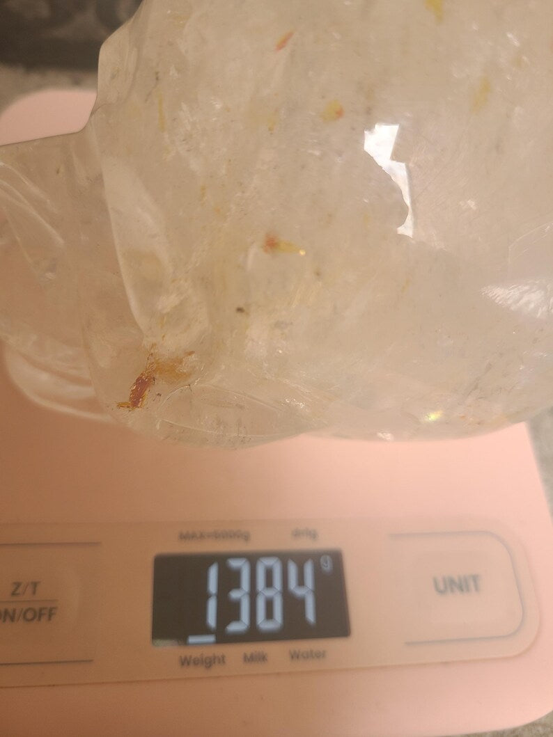 Large Clear Quartz Skull (+3 lb) Imperfect