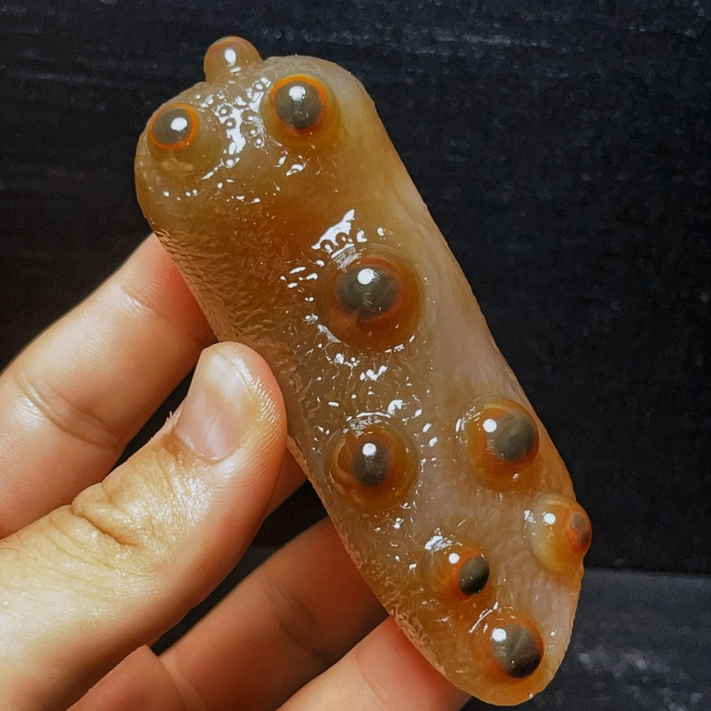 Natural Gobi Agate Eyes Agate Crystal Stone Madagascar