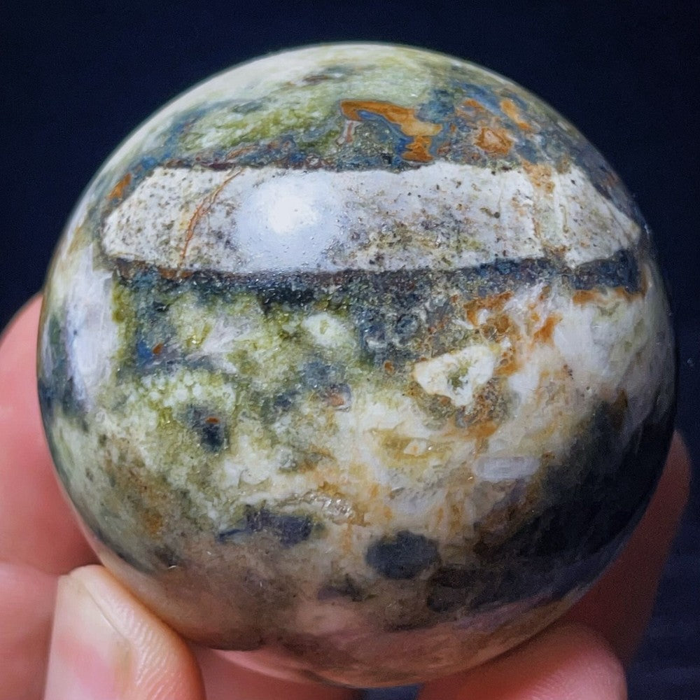 294G Natural Namibia Pietersite Gemstone Sphere/Ball Healing