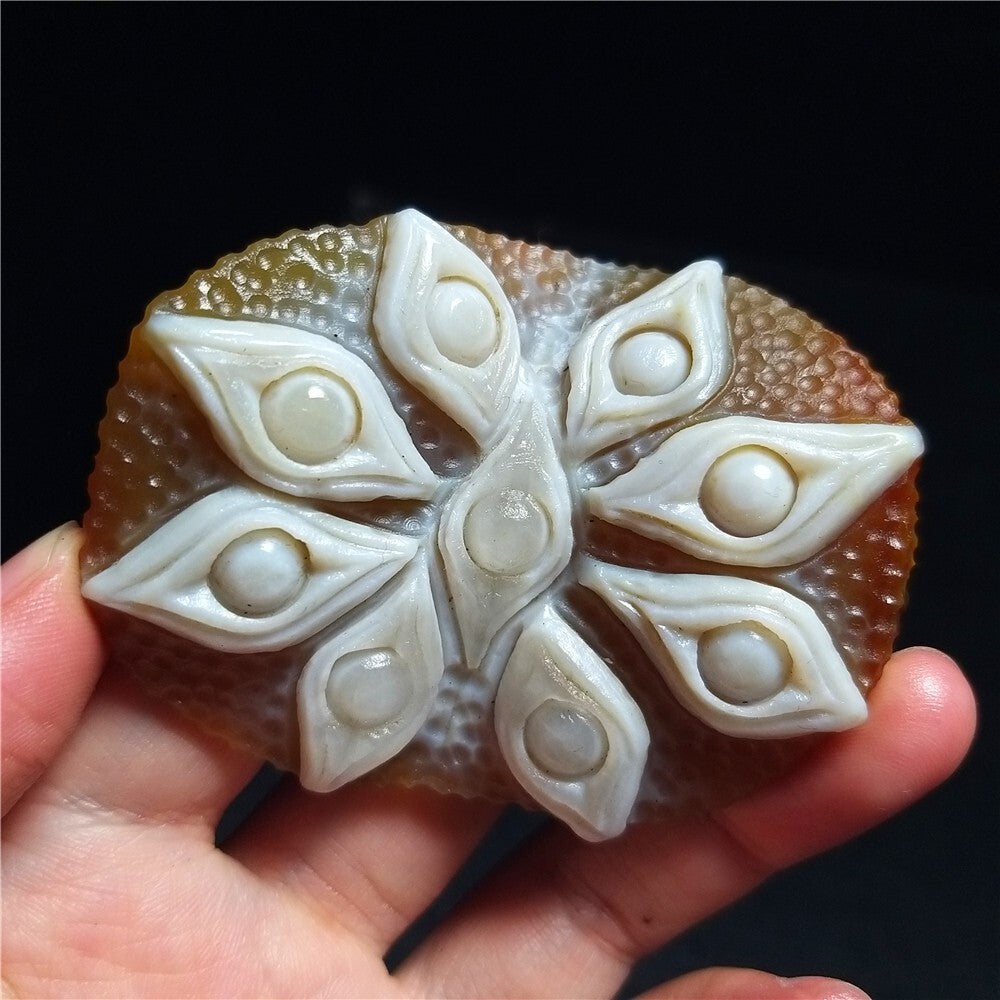 Natural Beautiful Gobi Agate Eyes Agate Stone Healing Special Gift