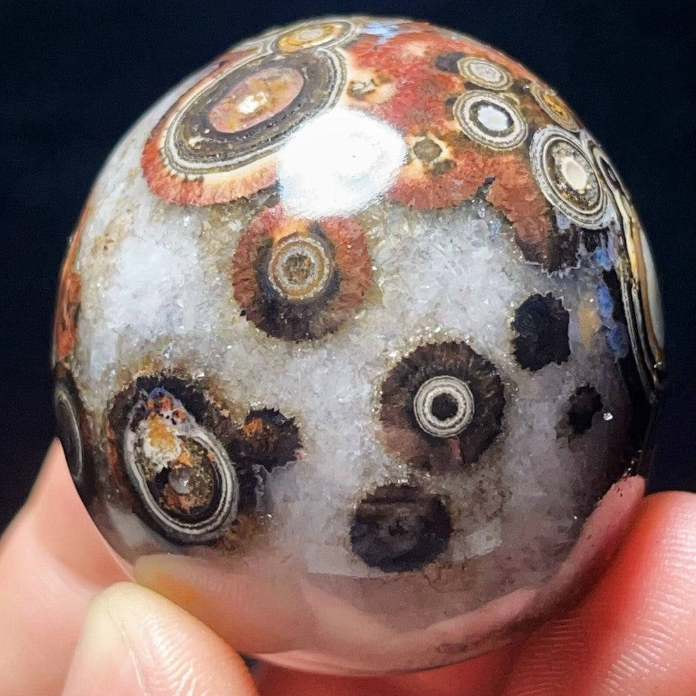 Natural Gobi Agate Eyes Agate Crystal Stone Madagascar