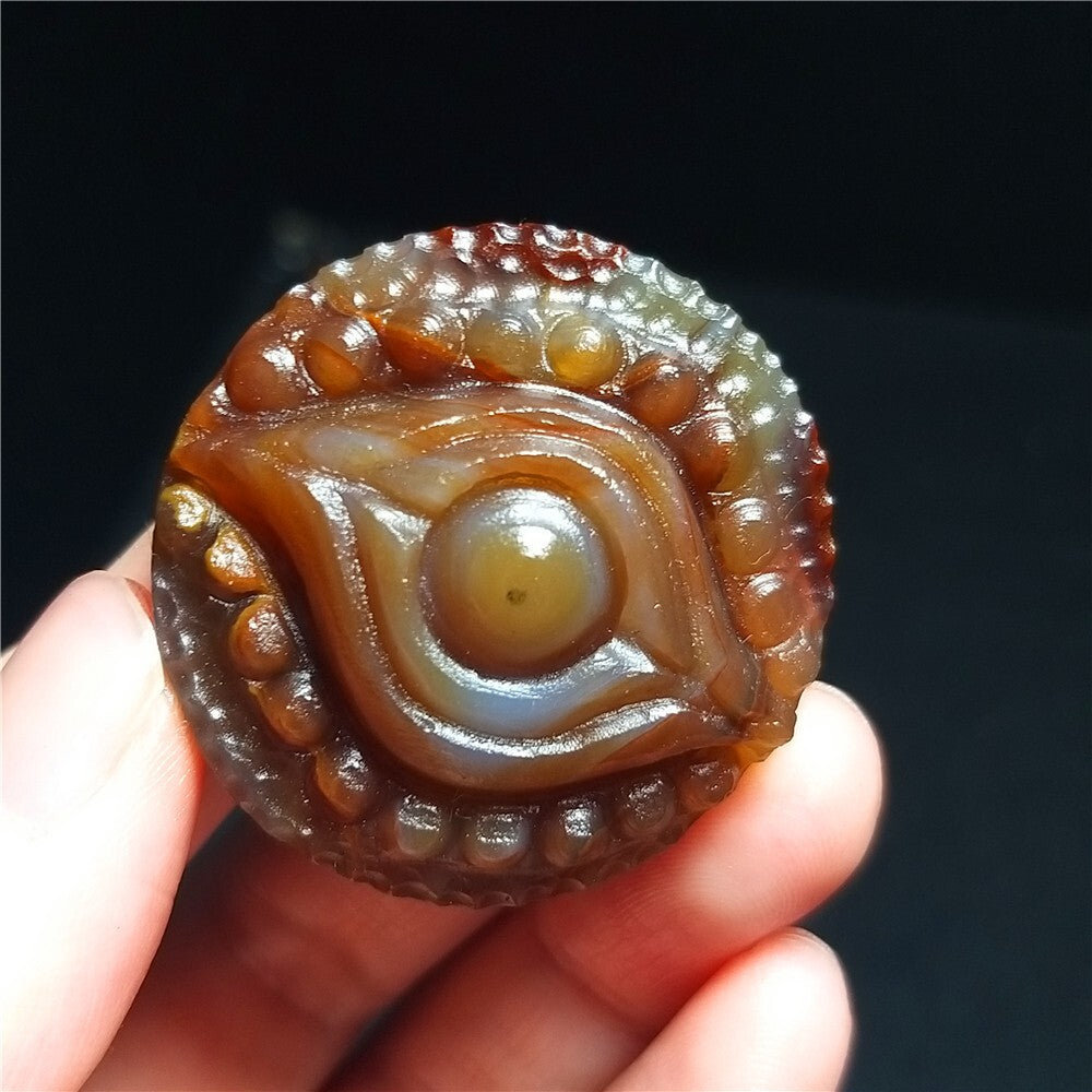 Natural Beautiful Gobi Agate Eyes Agate Crystal Gift Stone Healing