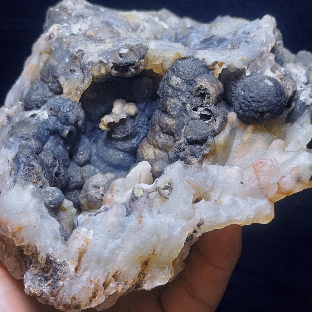 1283G Natural Gobi Agate Eyes Agate Crystal Stone Healing