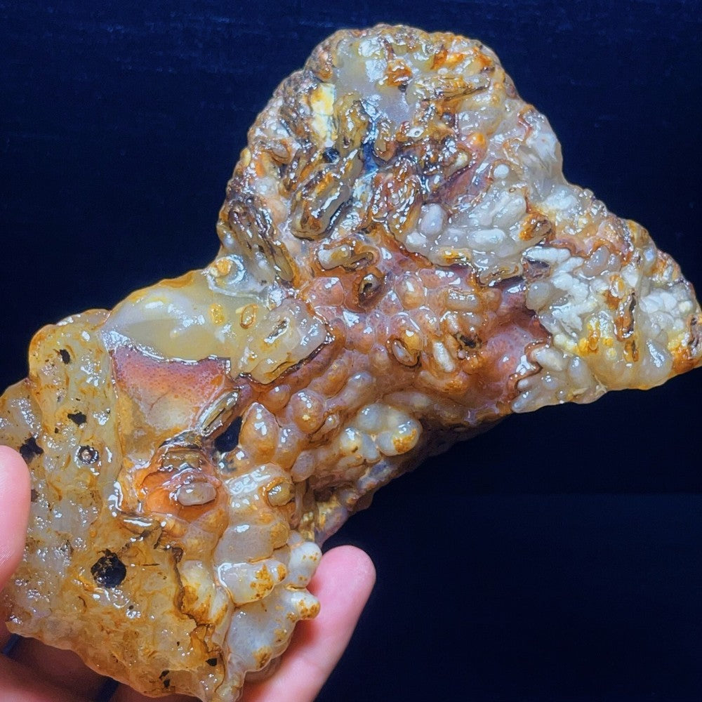 992G Natural China's Gobi Desert Gobi Agate Eyes Agate Crystal Healing