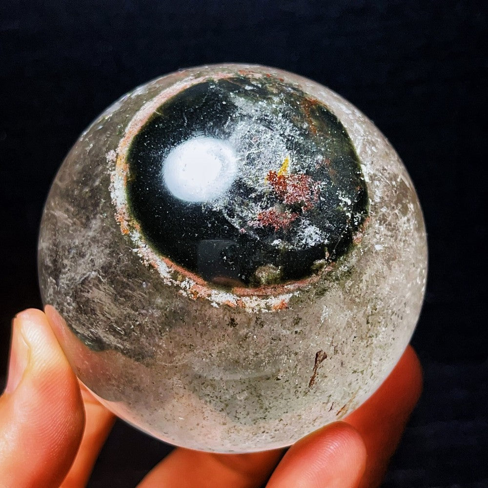 586G Natural Phantom Quartz Garden Quartz Eyes Crystal Stone Healing