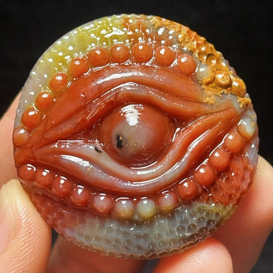 Natural Gobi Agate Eyes Agate Crystal Stone Madagascar