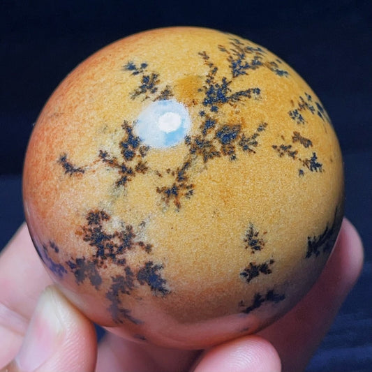 Natural Polished Ocean Jasper Sphere Ball Crystal Stone Healing