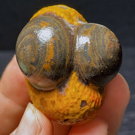 Natural Gobi Agate Eyes Agate Crystal Stone Healing