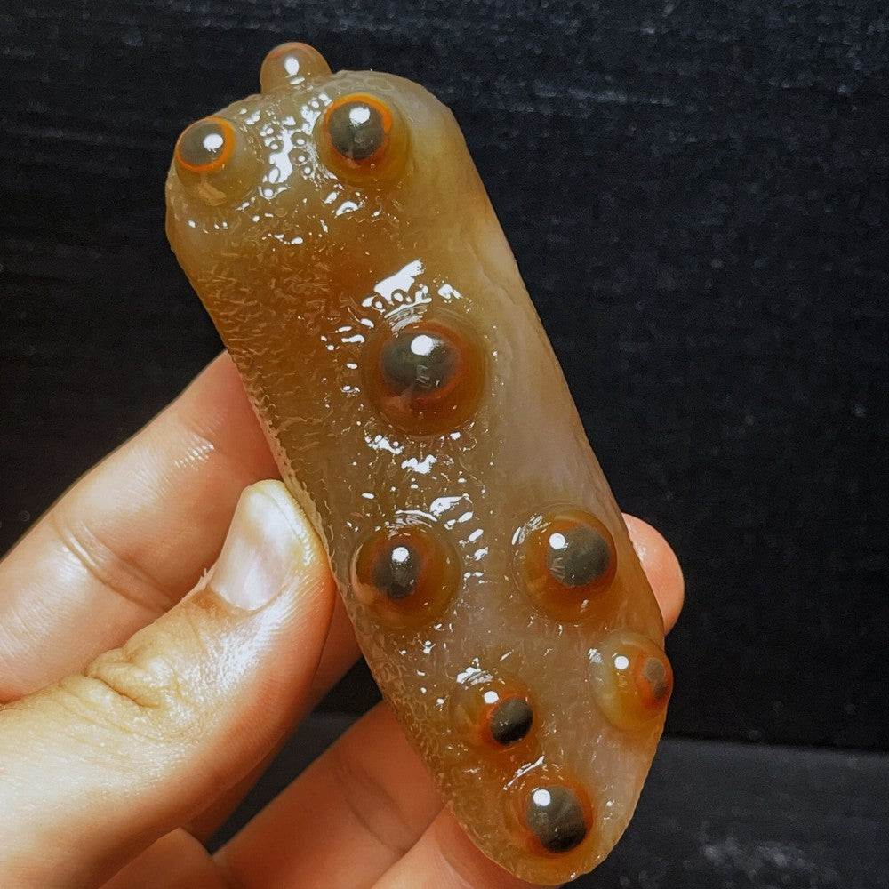 Natural Gobi Agate Eyes Agate Crystal Stone Madagascar