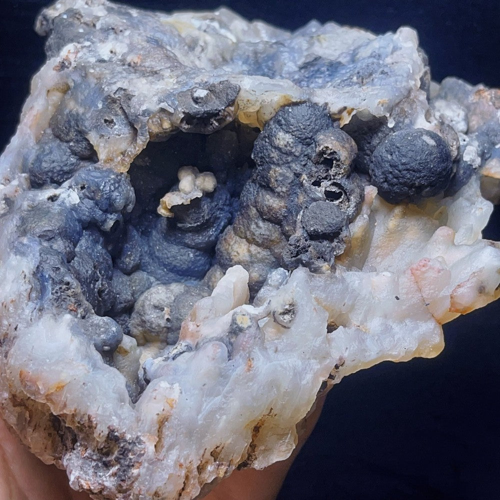1283G Natural Gobi Agate Eyes Agate Crystal Stone Healing