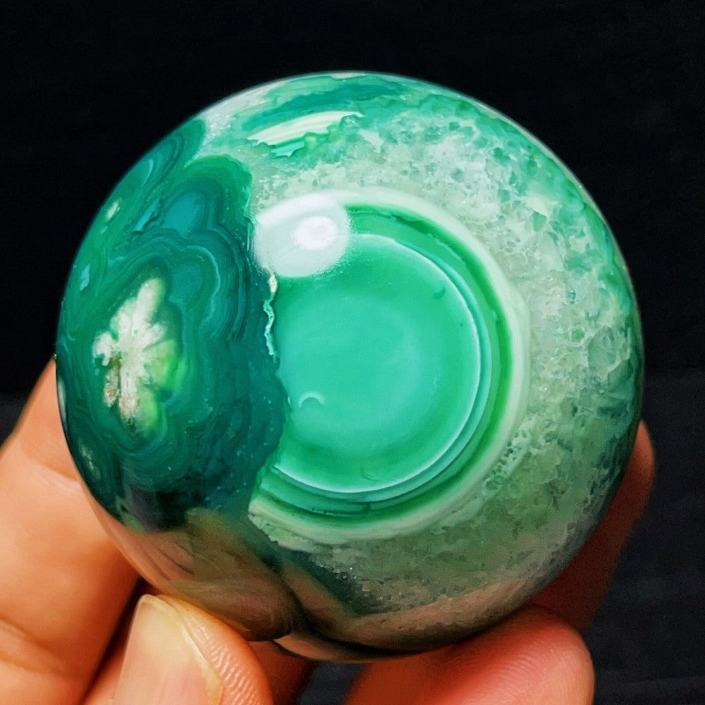 216G Natural Gobi Agate Eyes Agate Crystal Stone Healing Madagascar